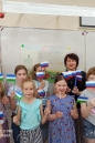 Ко Дню города проведен мастер-класс по изготовлению ленточек триколор и флажков